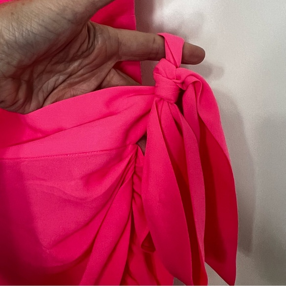 Lilly Pulitzer Alisa Wrap Dress in‎ Aura Pink - Picture 7 of 8